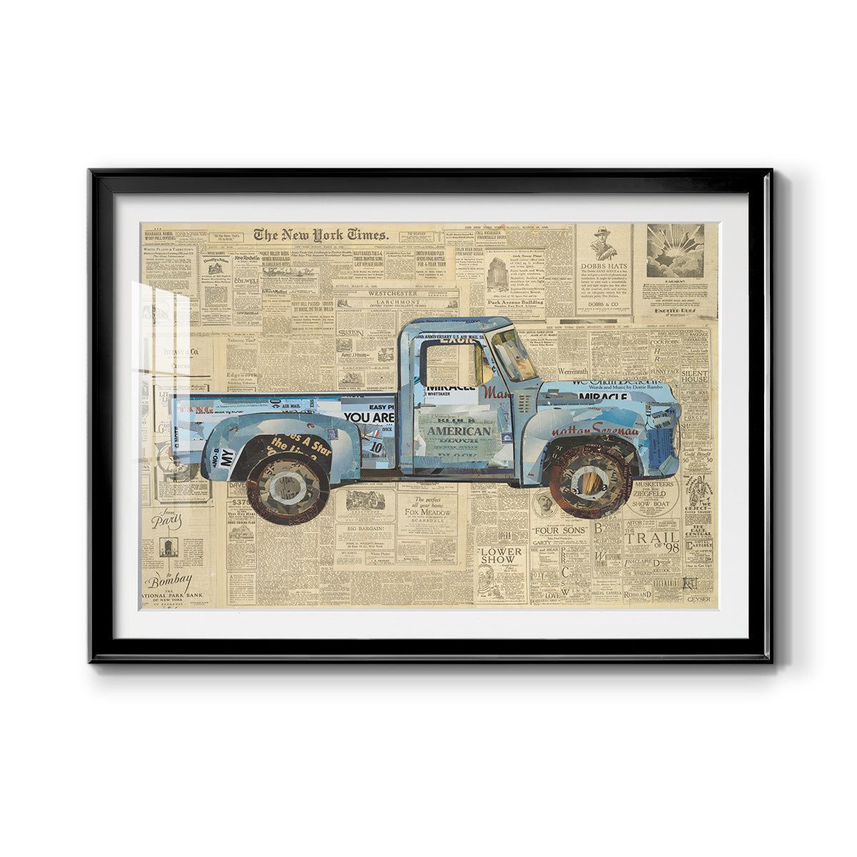 George’s ’53 Ford Premium Framed Print - Ready to Hang