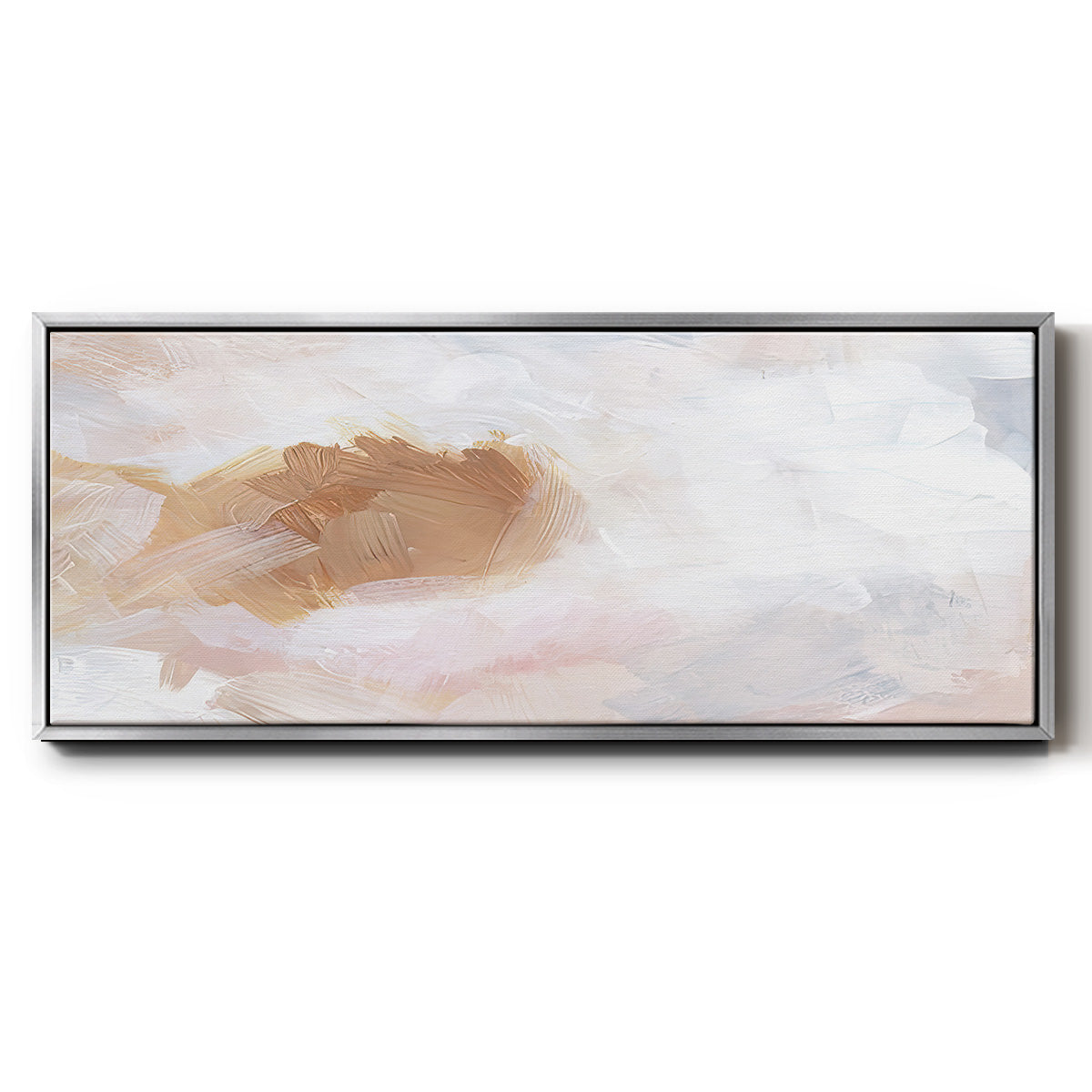 Dusk Clouds I - Floater Framed Canvas Print