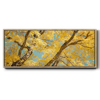 Autumn Tapestry V - Floater Framed Canvas Print