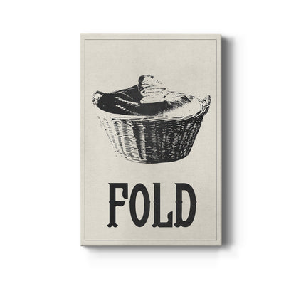 Vintage Laundry IV - Canvas Art Print
