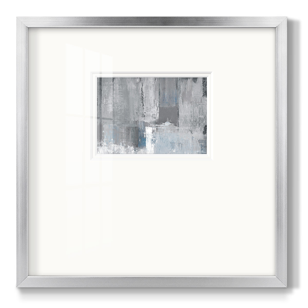 Tranquil Blues Premium Framed Print Double Matboard