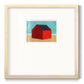 Big Red One IV - Double Matboard Framed Print