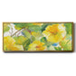 Citrus Hibiscus II - Floater Framed Canvas Print
