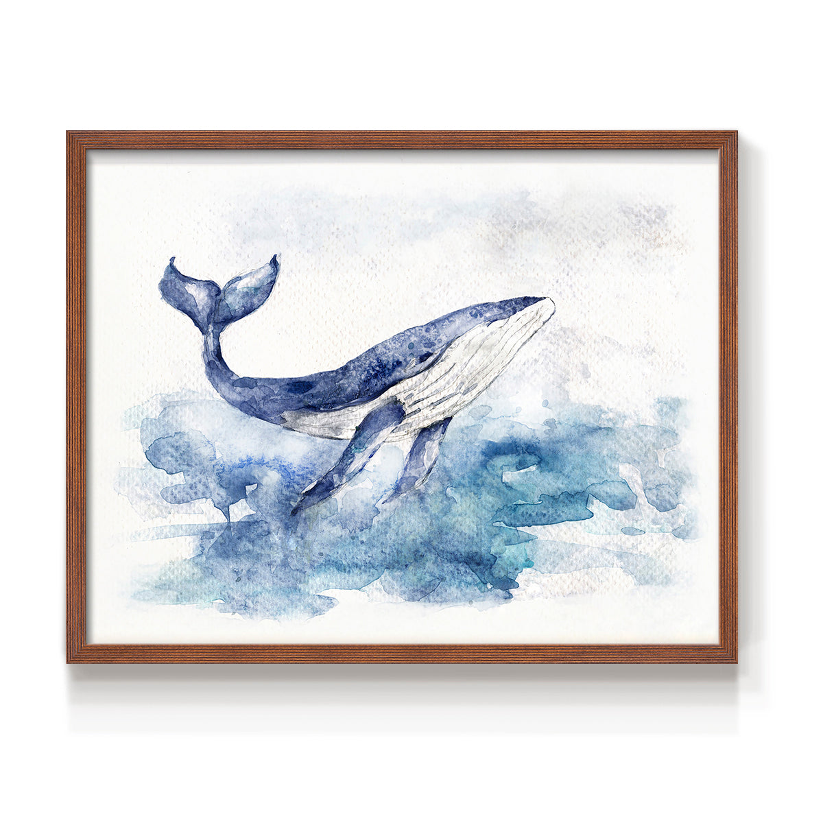 Beautiful Breach - Restickable Framed Art Print