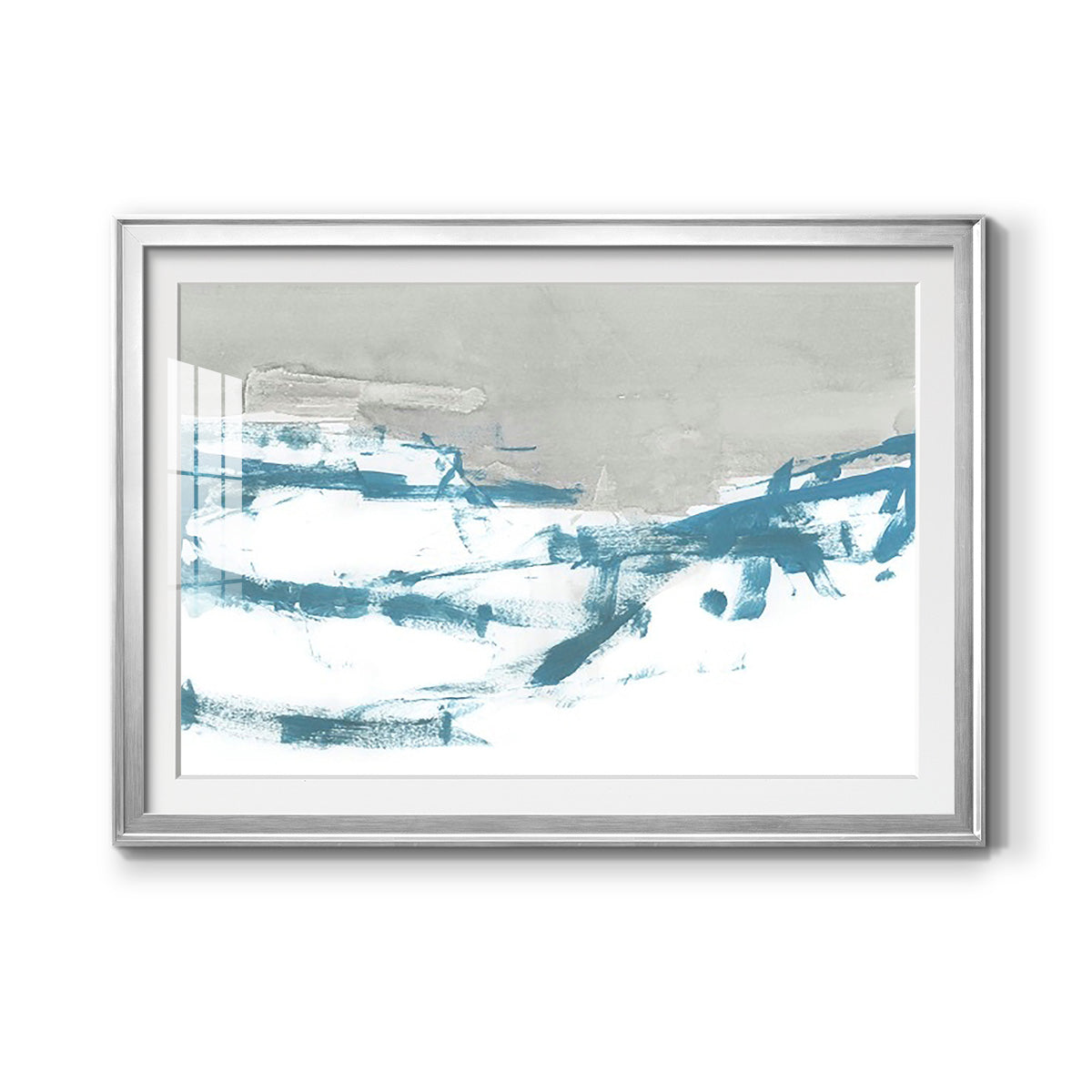 Meta Land III Premium Framed Print - Ready to Hang