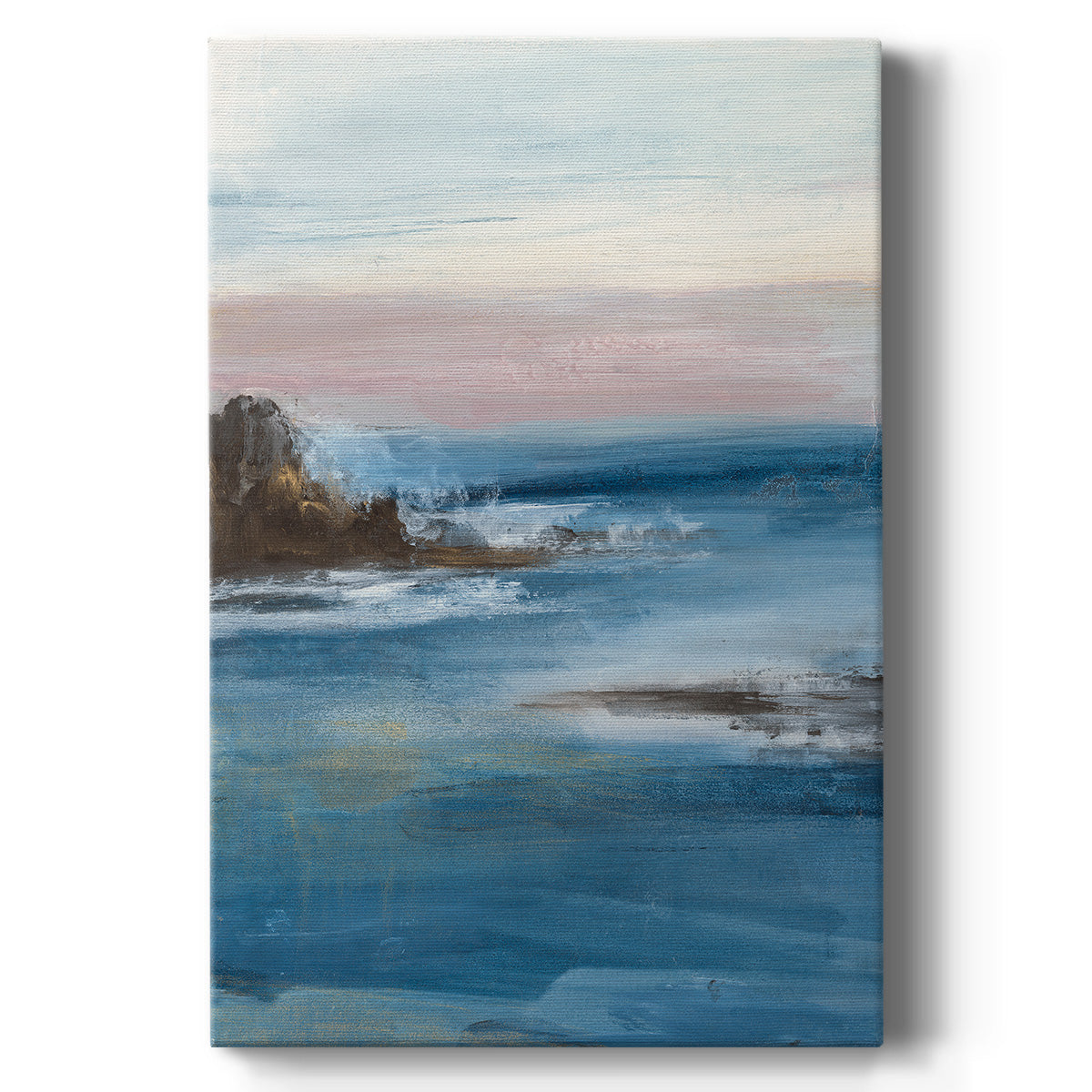 Merging the Ocean I Premium Gallery Wrapped Canvas - Ready to Hang