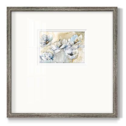 Soft Blooms Premium Framed Print Double Matboard