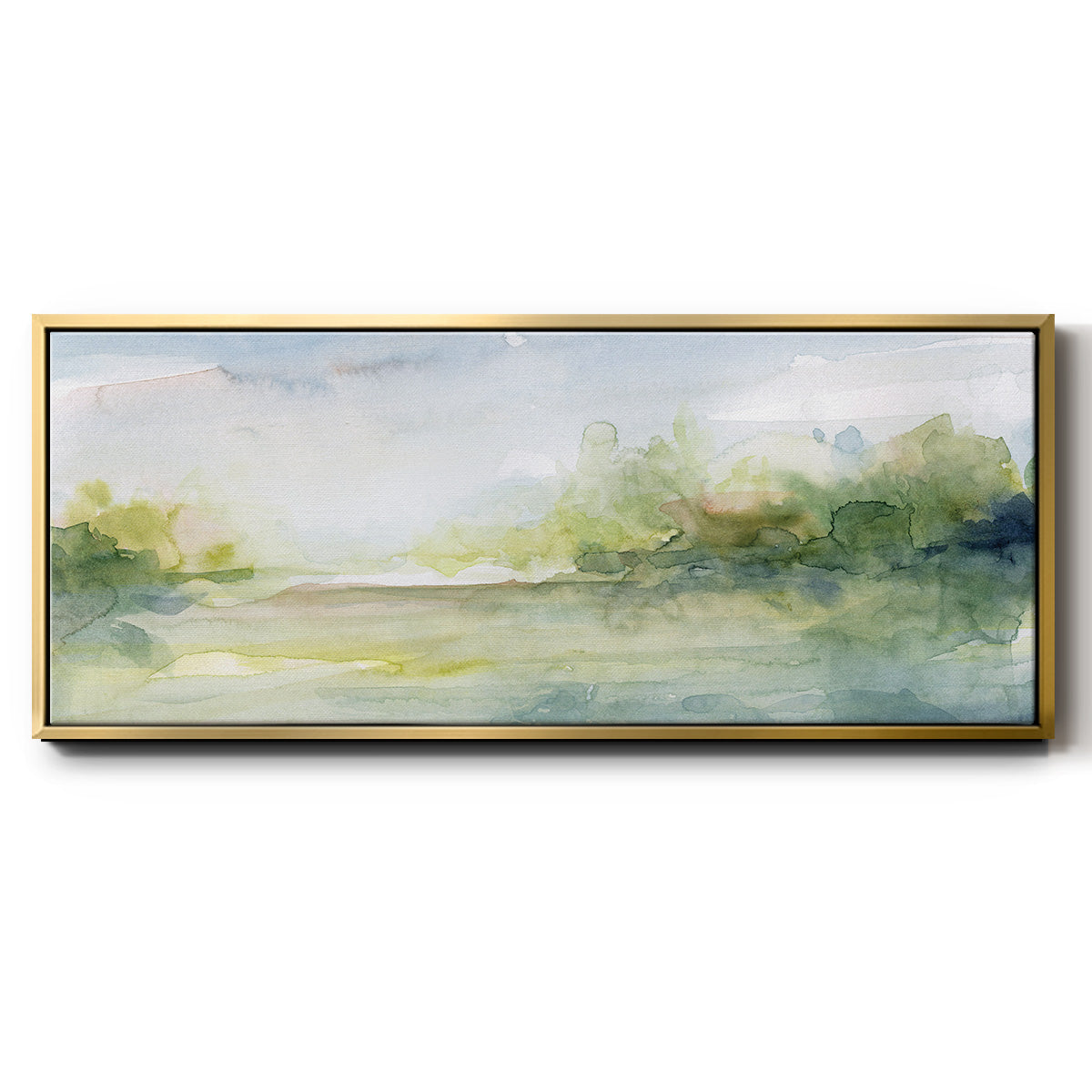 Clear Day - Floater Framed Canvas Print