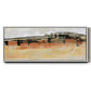 Bridges Ochre II - Floater Framed Canvas Print
