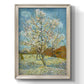  The Pink Peach Tree - Ornate Framed Canvas Print