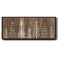 Barnwood Wonderland Collection D - Floater Framed Canvas Print