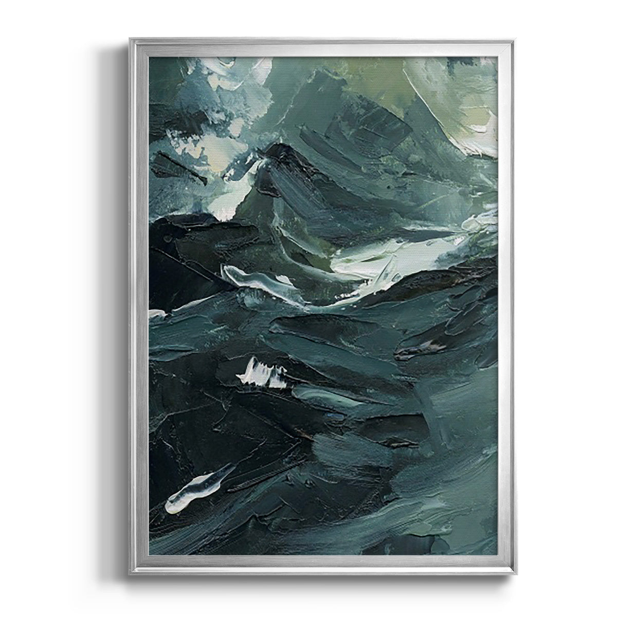 Lost in the Sea I - Modern Framed Canvas Print