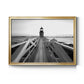 Marshall Point Lighthouse - Modern Framed Canvas Print