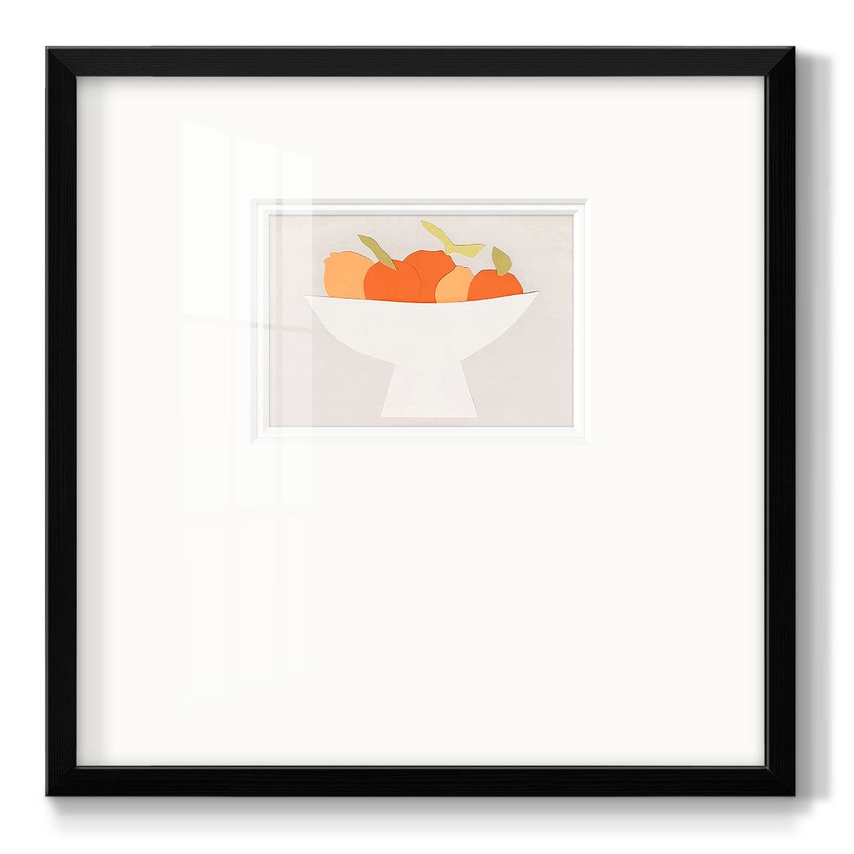 Sumo Citrus I Premium Framed Print Double Matboard