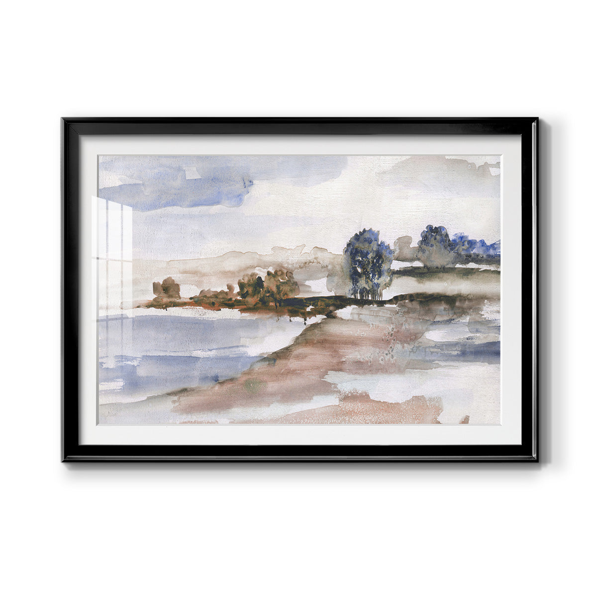 Mountain Cove Premium Framed Print - Ready to Hang