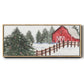 Christmas Time VI - Floater Framed Canvas Print
