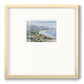 Coastal Mist II Premium Framed Print Double Matboard