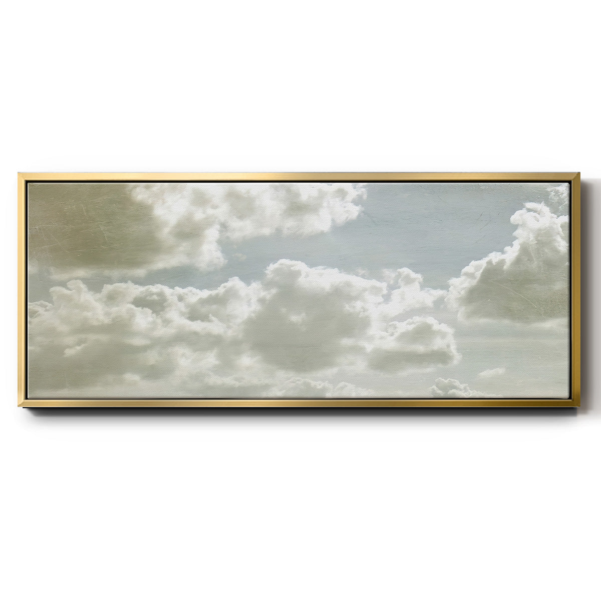 Sky Scrapers IV - Floater Framed Canvas Print
