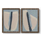 Paper Slice I - Premium Framed Canvas 2 Piece Set - Ready to Hang