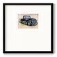 Antique Pickup II - Double Matboard Framed Print