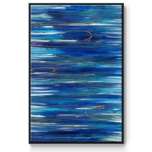 Waterworld Framed Premium Gallery Wrapped Canvas - Ready to Hang