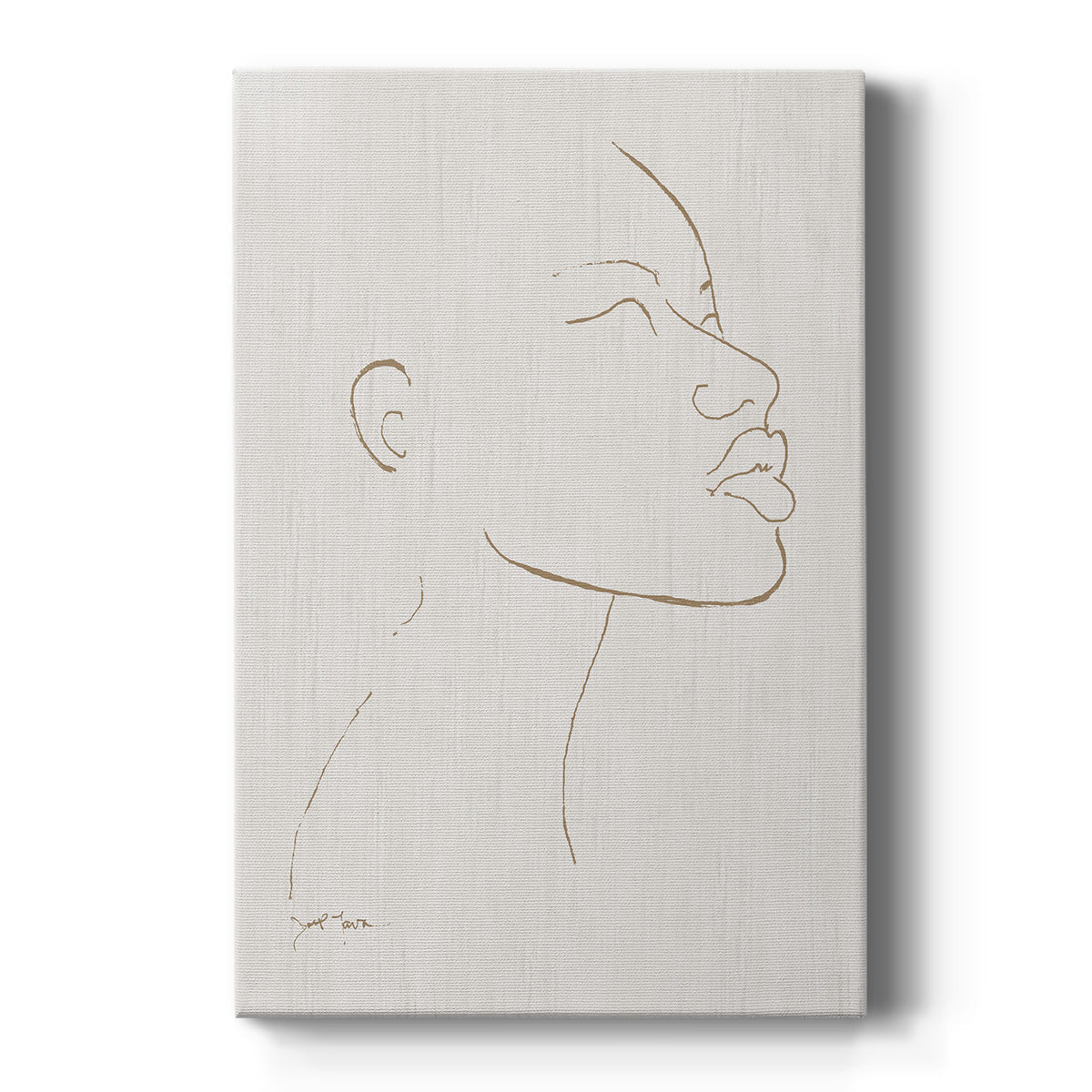 Portrait Sketch I Premium Gallery Wrapped Canvas - Ready to Hang