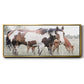 Grazin' - Floater Framed Canvas Print