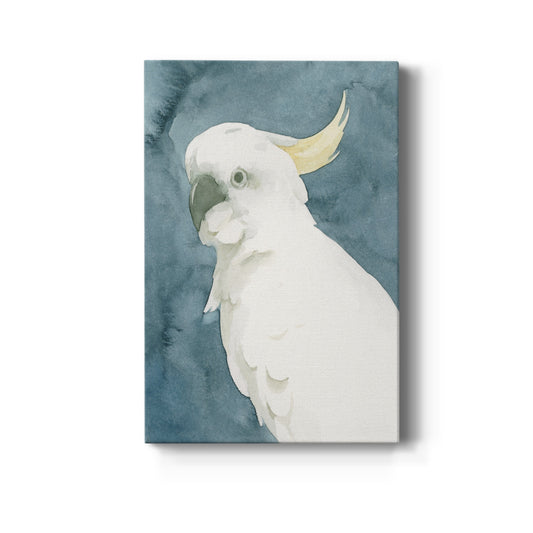 Cockatoo Portrait II Premium Gallery Wrapped Canvas - Ready to Hang