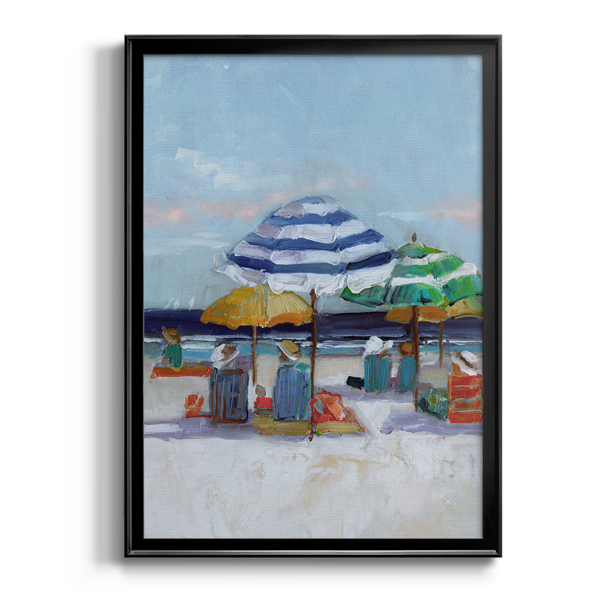 A Day Dream II - Modern Framed Canvas Print