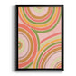 Abstract Rainbow II - Modern Framed Canvas Print