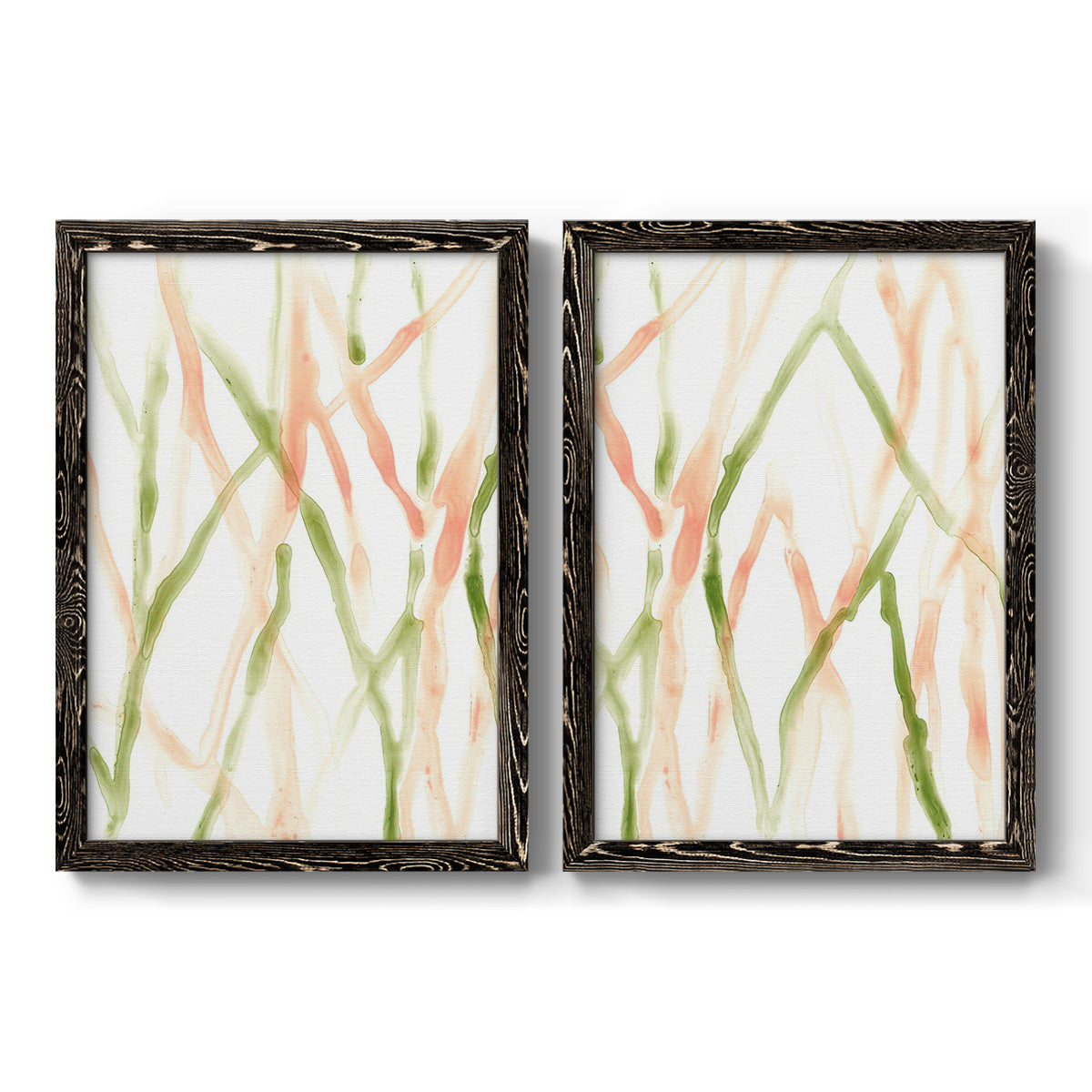 Runnel XIII - Premium Framed Canvas 2 Piece Set - Ready to Hang