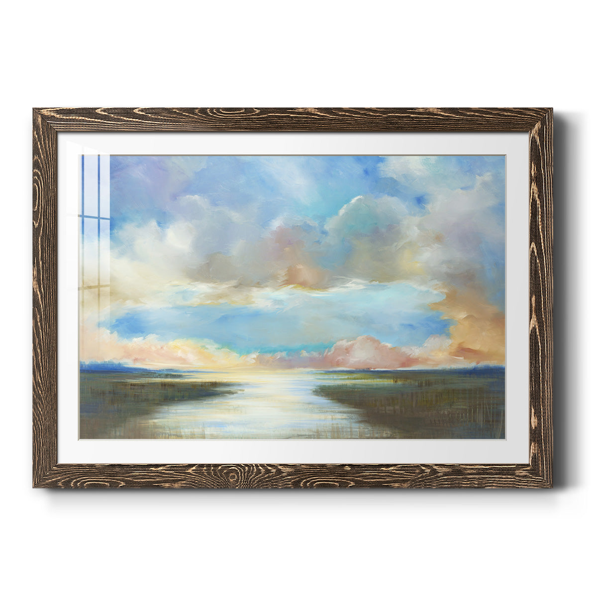 Dawn Breaks - Barnwood Framed Art Print