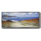 The Passage to the Sea Near Pourville, 1882 - Floater Framed Canvas Print