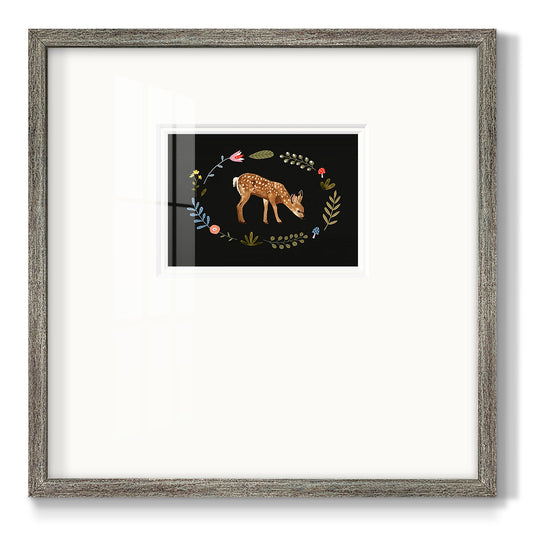 Critter & Foliage III Premium Framed Print Double Matboard