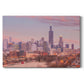 Vintage Chicago Skyline - Gallery Wrapped Canvas