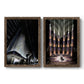 Nocturne - Premium Framed Canvas 2 Piece Set - Ready to Hang