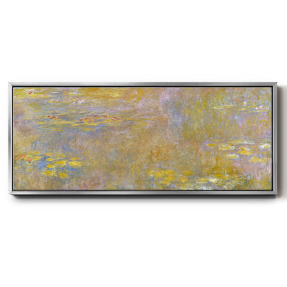 Water Lilies, 1907 - Floater Framed Canvas Print