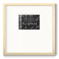 Merry Christmas Chalkboard - Double Matboard Framed Print