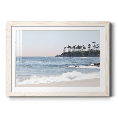 Distant Palms - Barnwood Framed Art Print