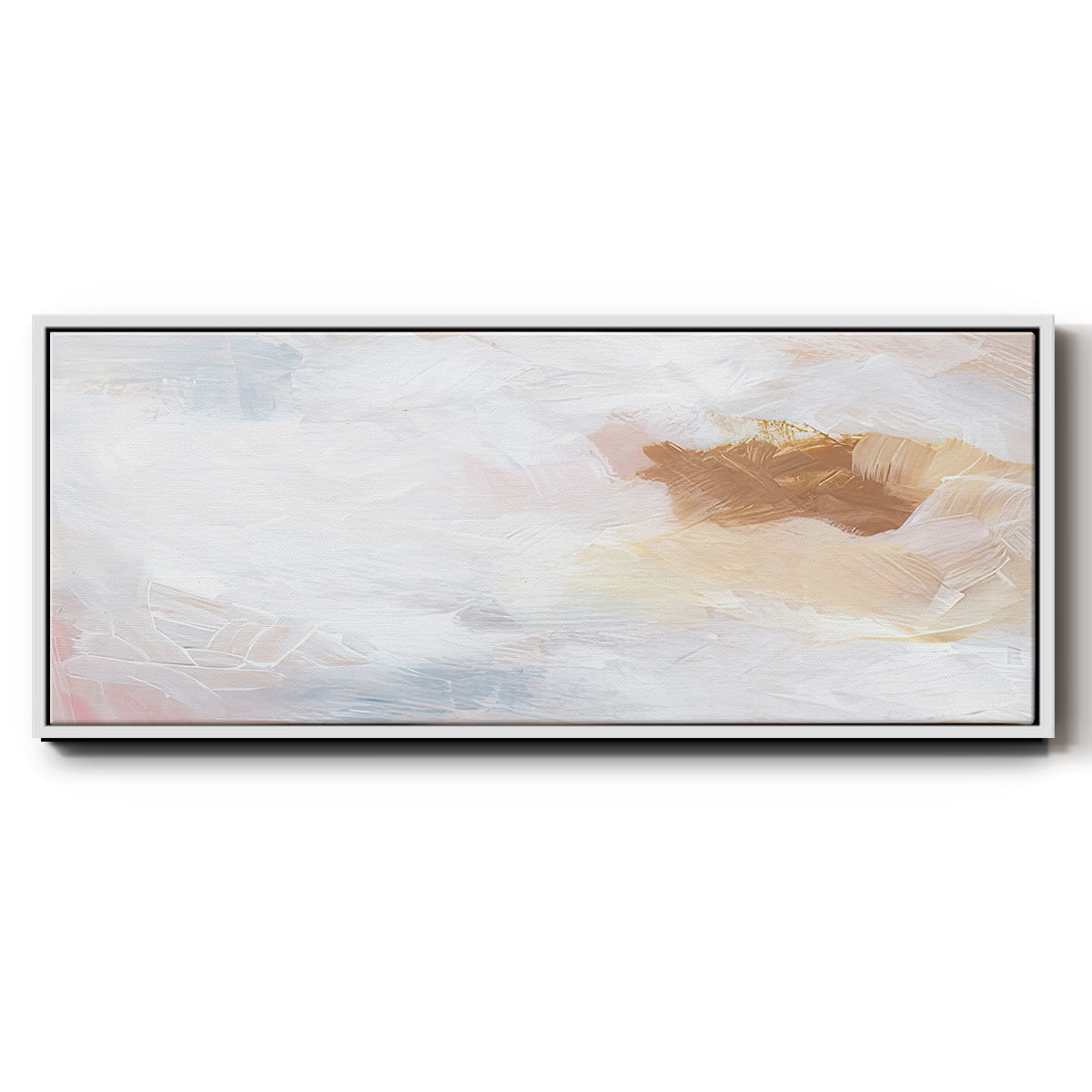 Dusk Clouds II - Floater Framed Canvas Print