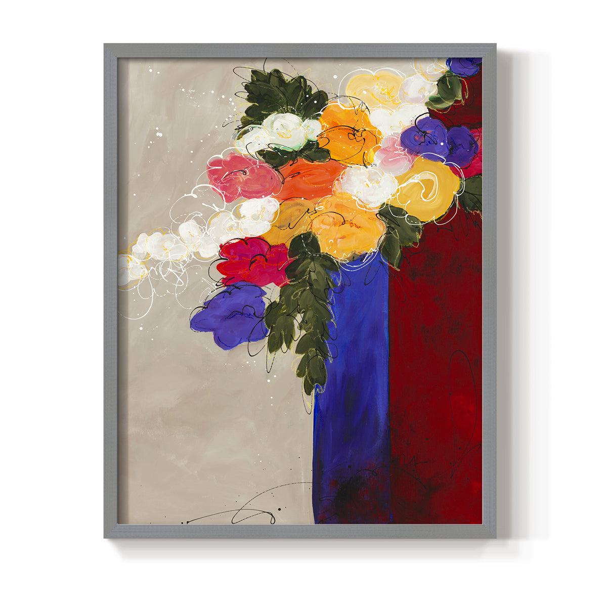 For Me - Restickable Framed Art Print