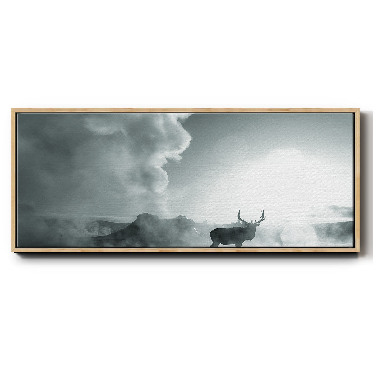 Majestic Moment - Floater Framed Canvas Print