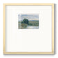 Riverbank Impression I Premium Framed Print Double Matboard