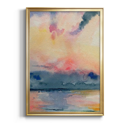 Prism Seascape II - Modern Framed Canvas Print