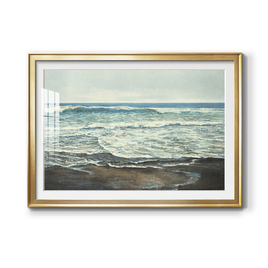 Coastal Reflection - Modern Framed Art Print