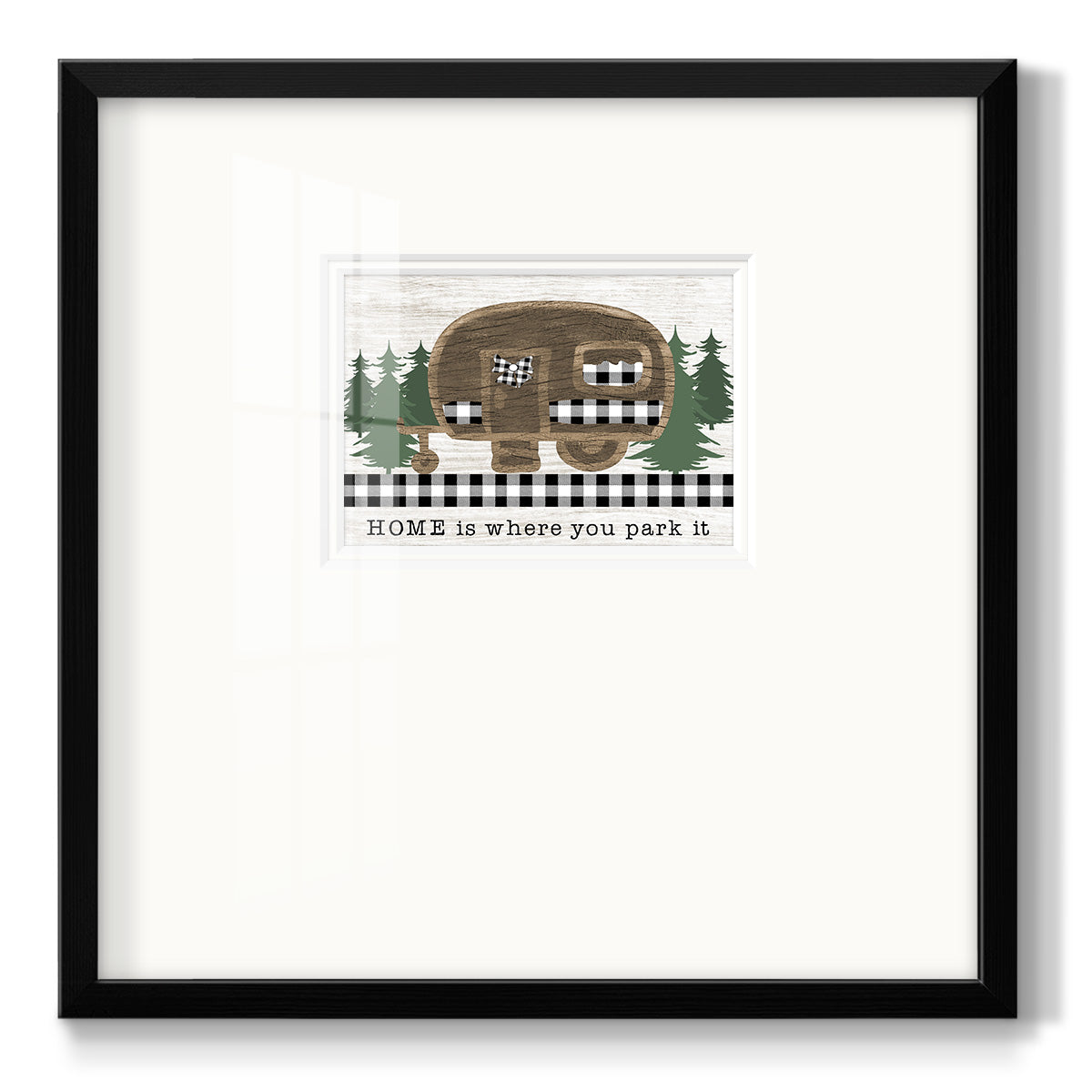 Park It - Double Matboard Framed Print