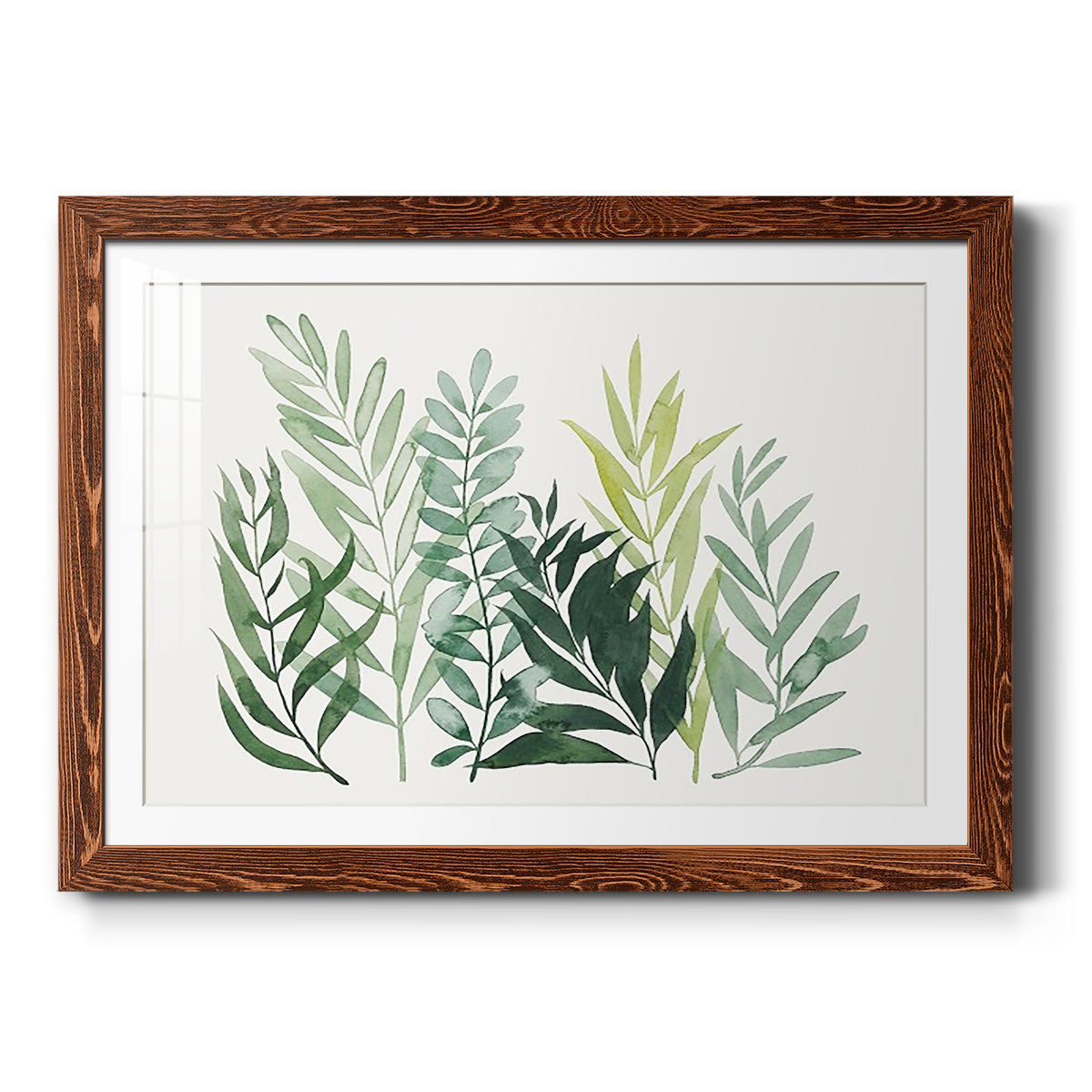 Vert Volunteers II - Barnwood Framed Art Print