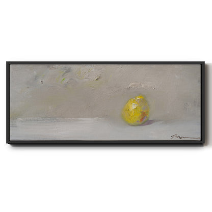 Lemon-Lime - Floater Framed Canvas Print