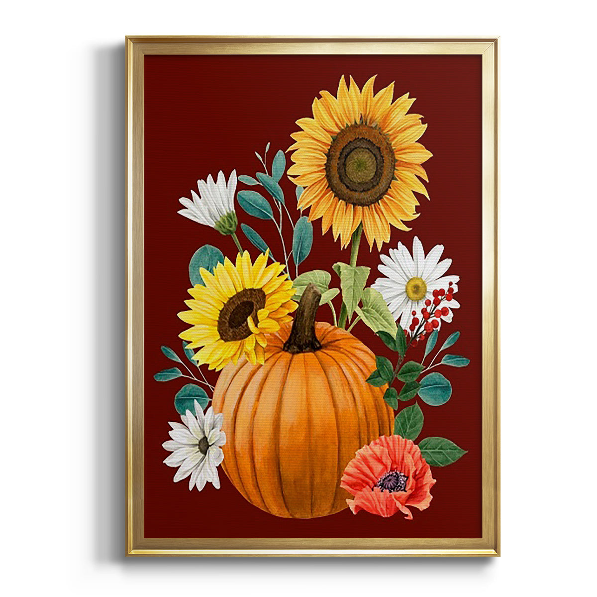 Beautiful Fall I - Modern Framed Canvas Print