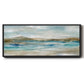 Peaceful Beach II - Floater Framed Canvas Print